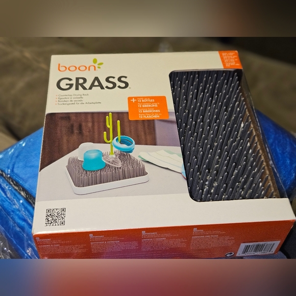 Boon Grass Drying Rack Gray/White New In Box!! - Picture 8 of 14